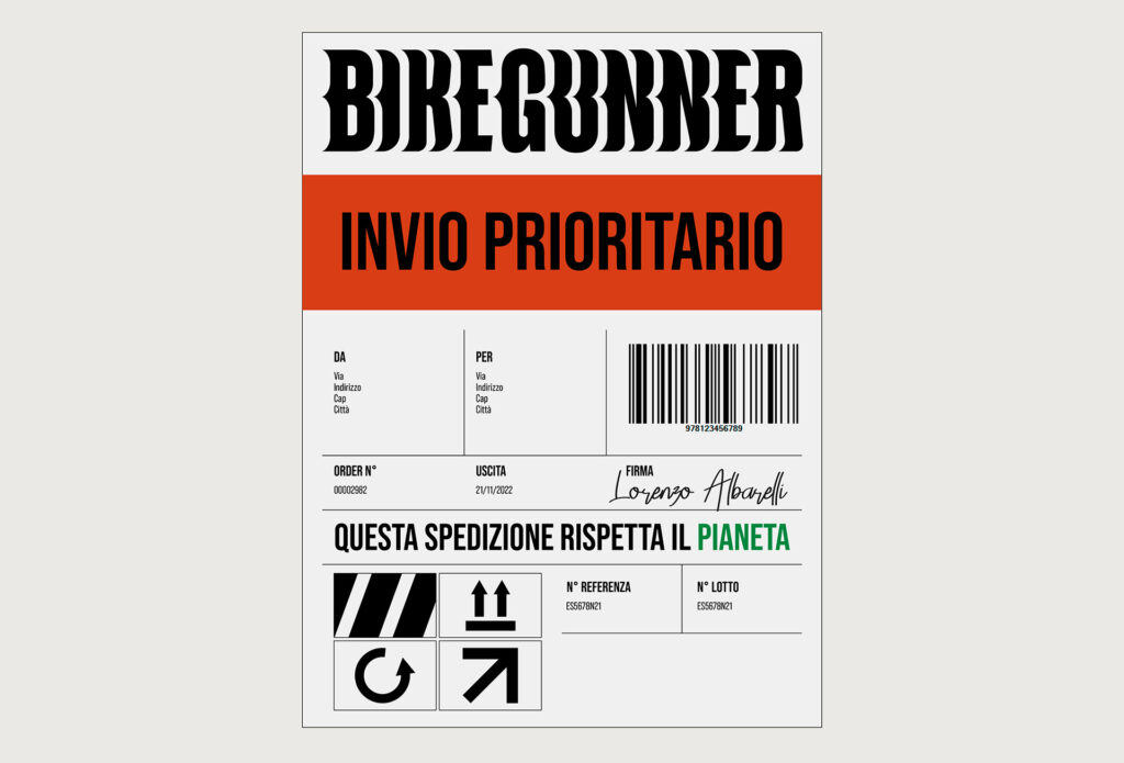 design pacco bike-gunner