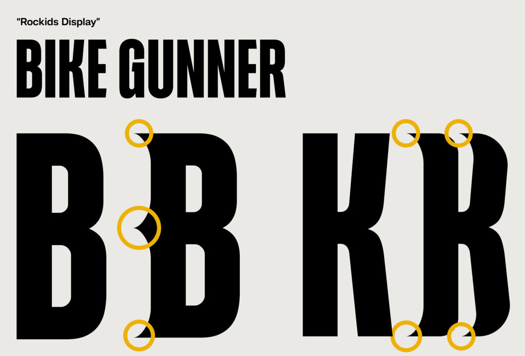 logo design bike gunner